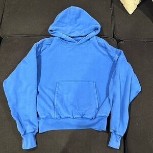 Yeezy gap blue hoodie